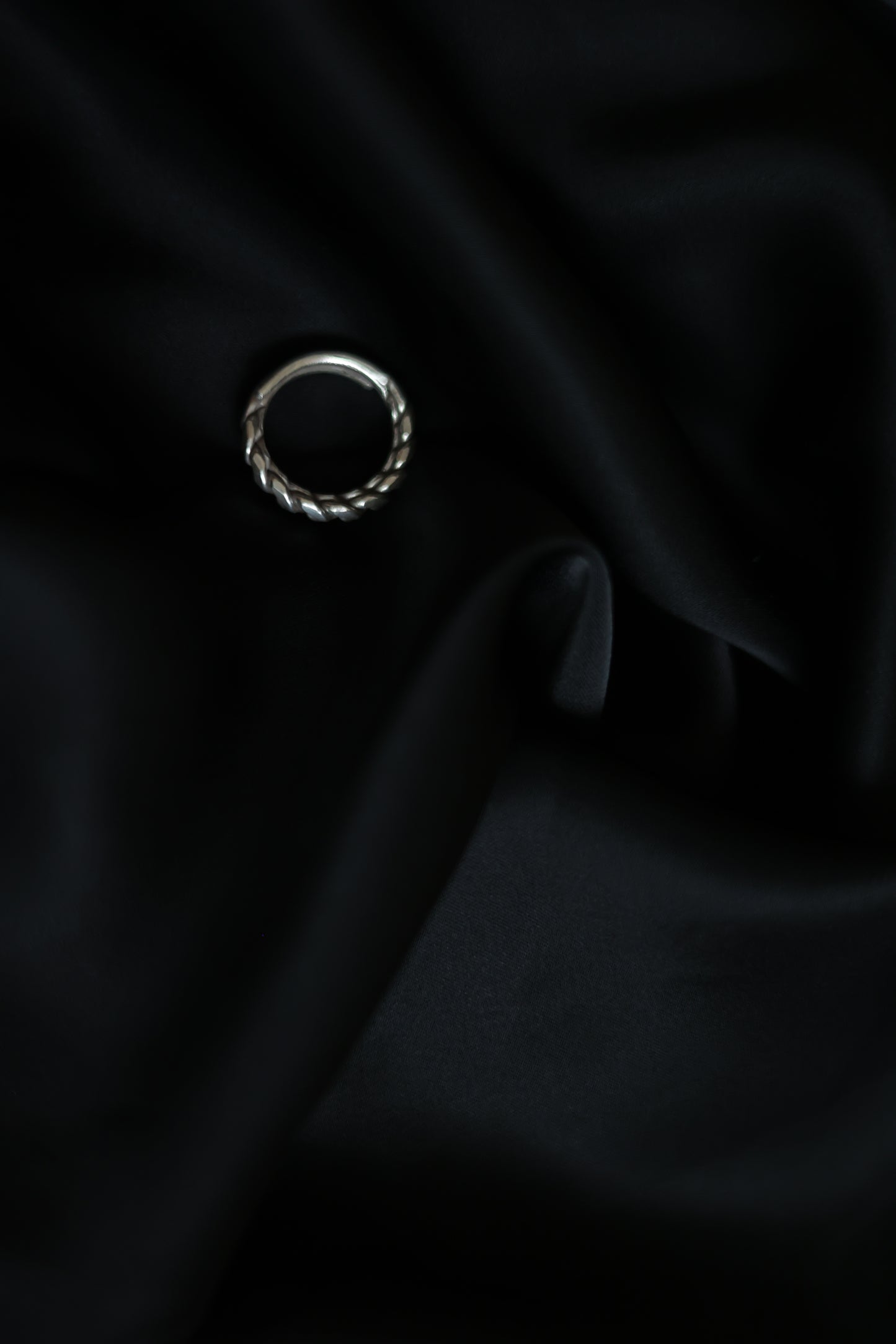 Handcrafted Braided Silver Ring-Unisex