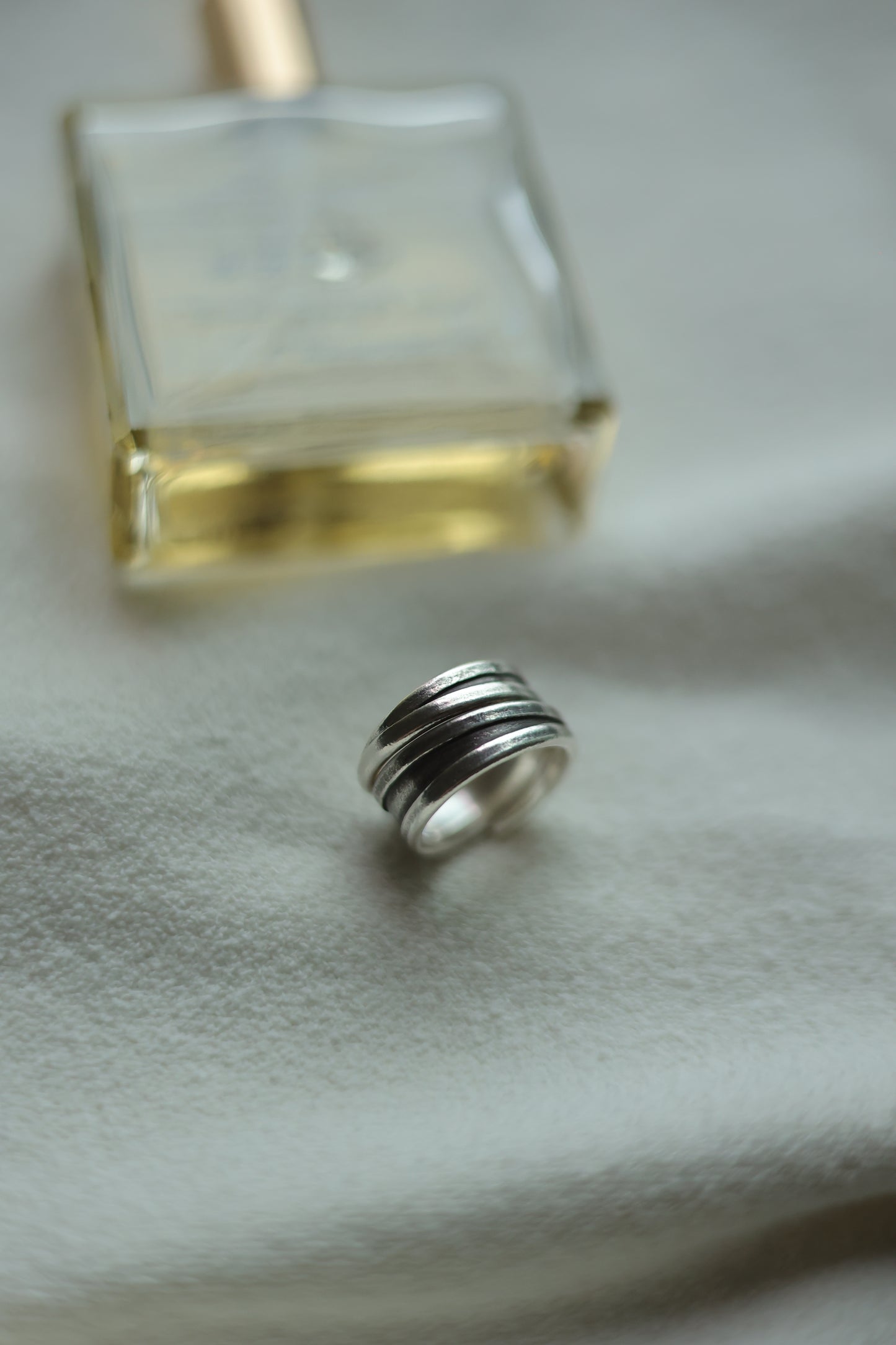 Handcrafted Silver Ring-Unisex