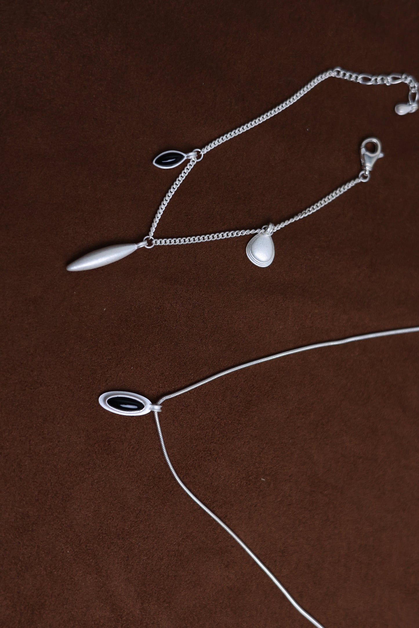 The Onyx Set- Necklace& Bracelet