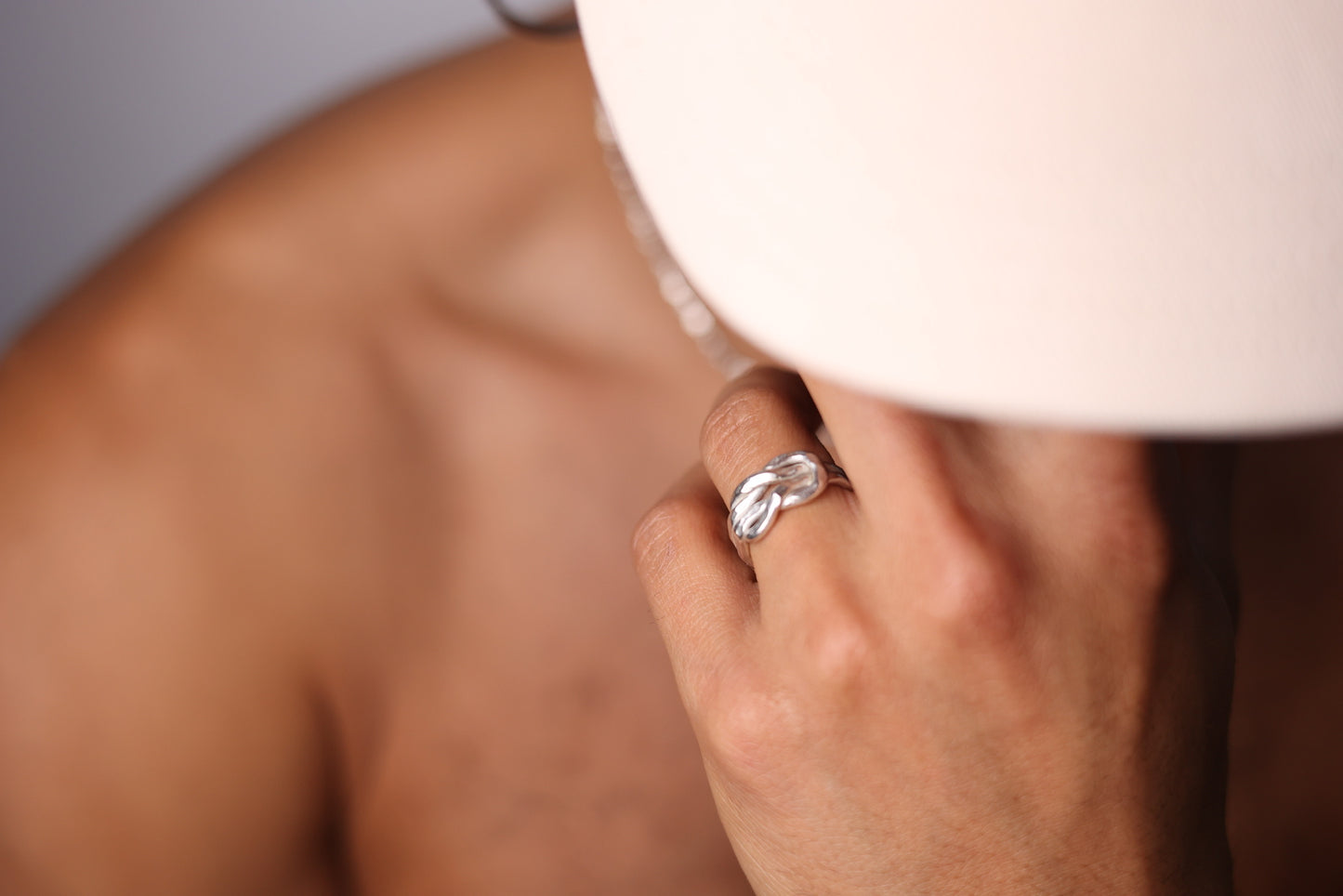 Handcrafted The Knot Ring