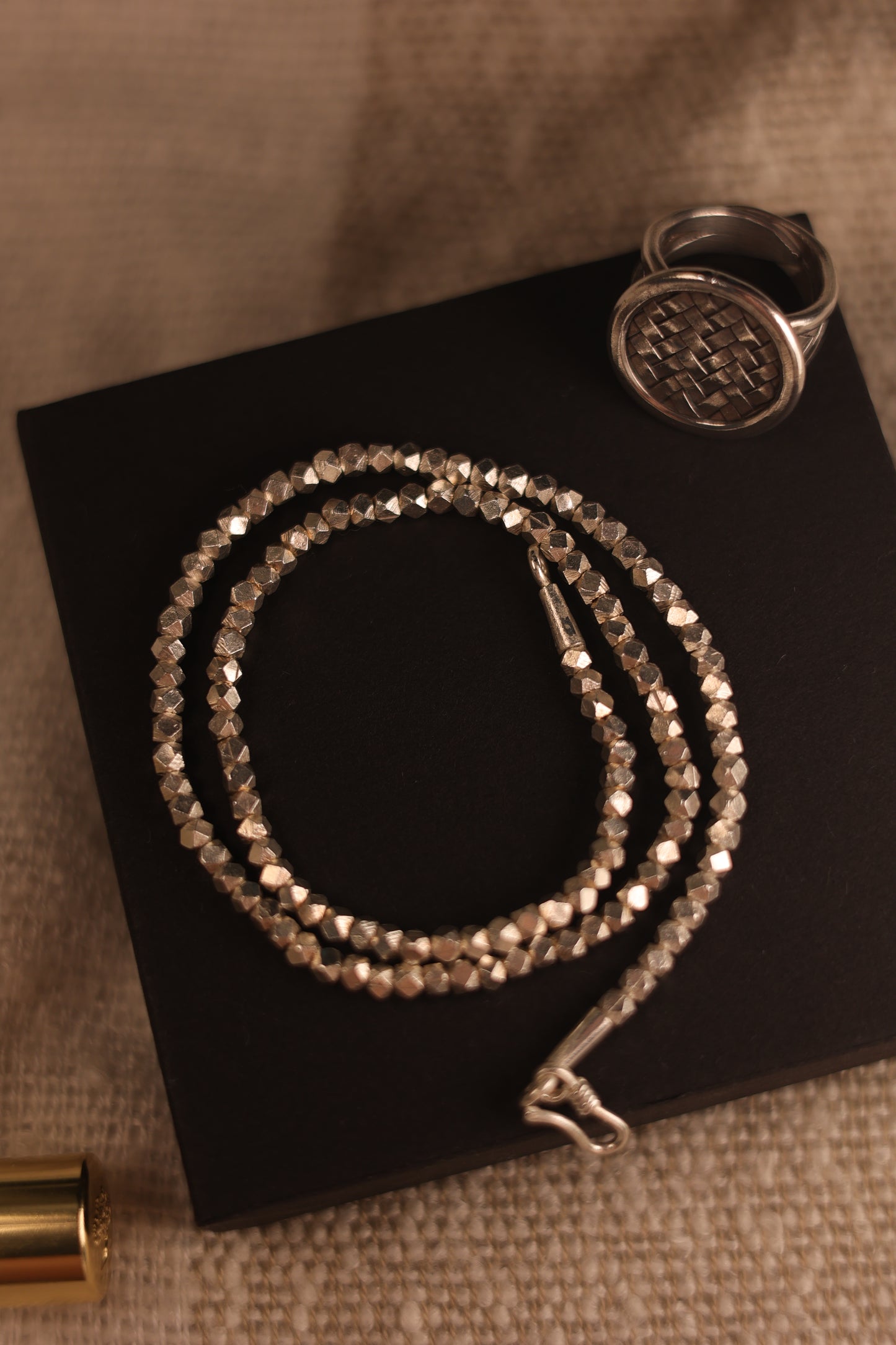 Minimalist Handmade Silver Necklace