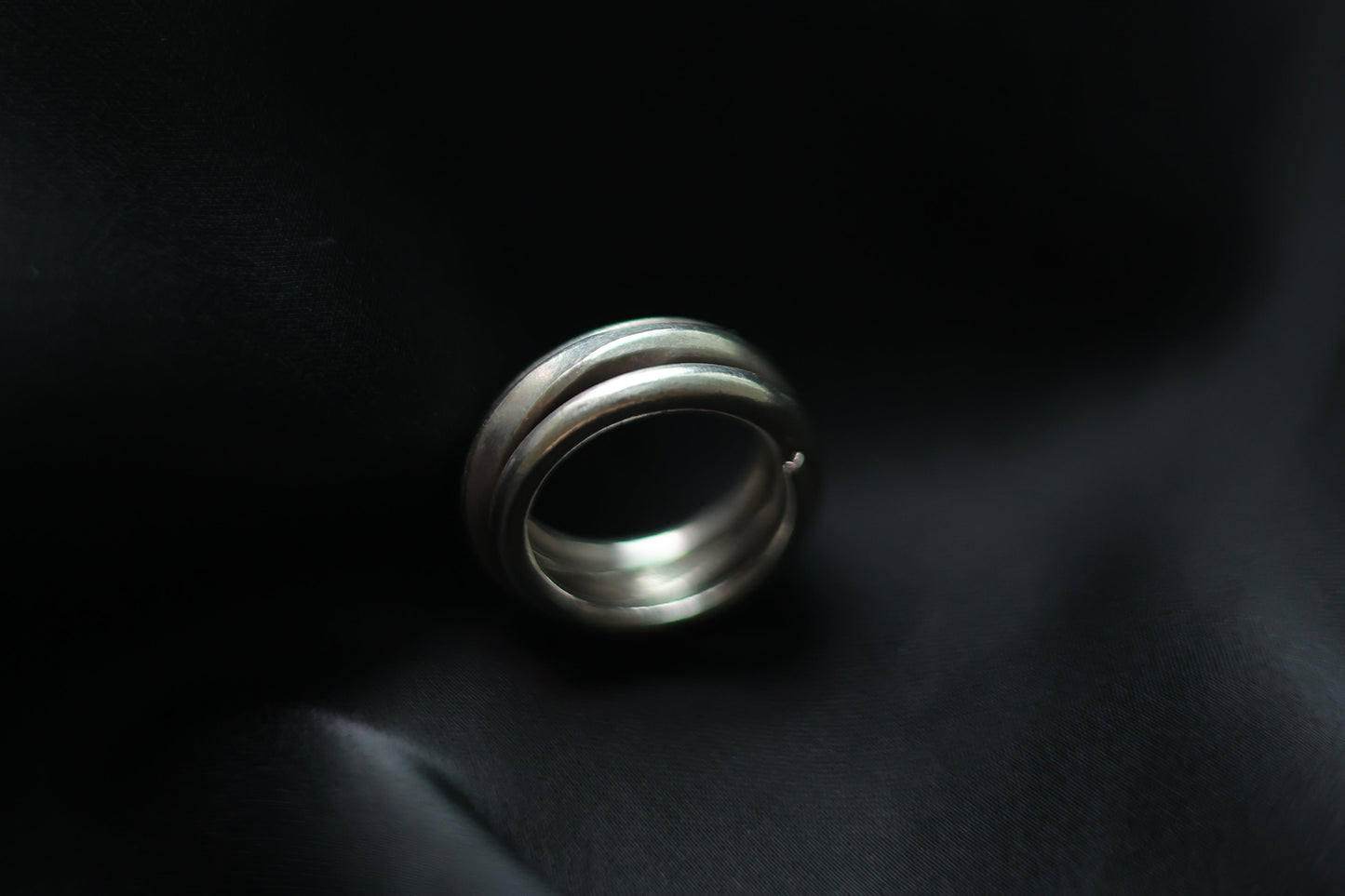 Handcrafted Silver Ring-The Loop