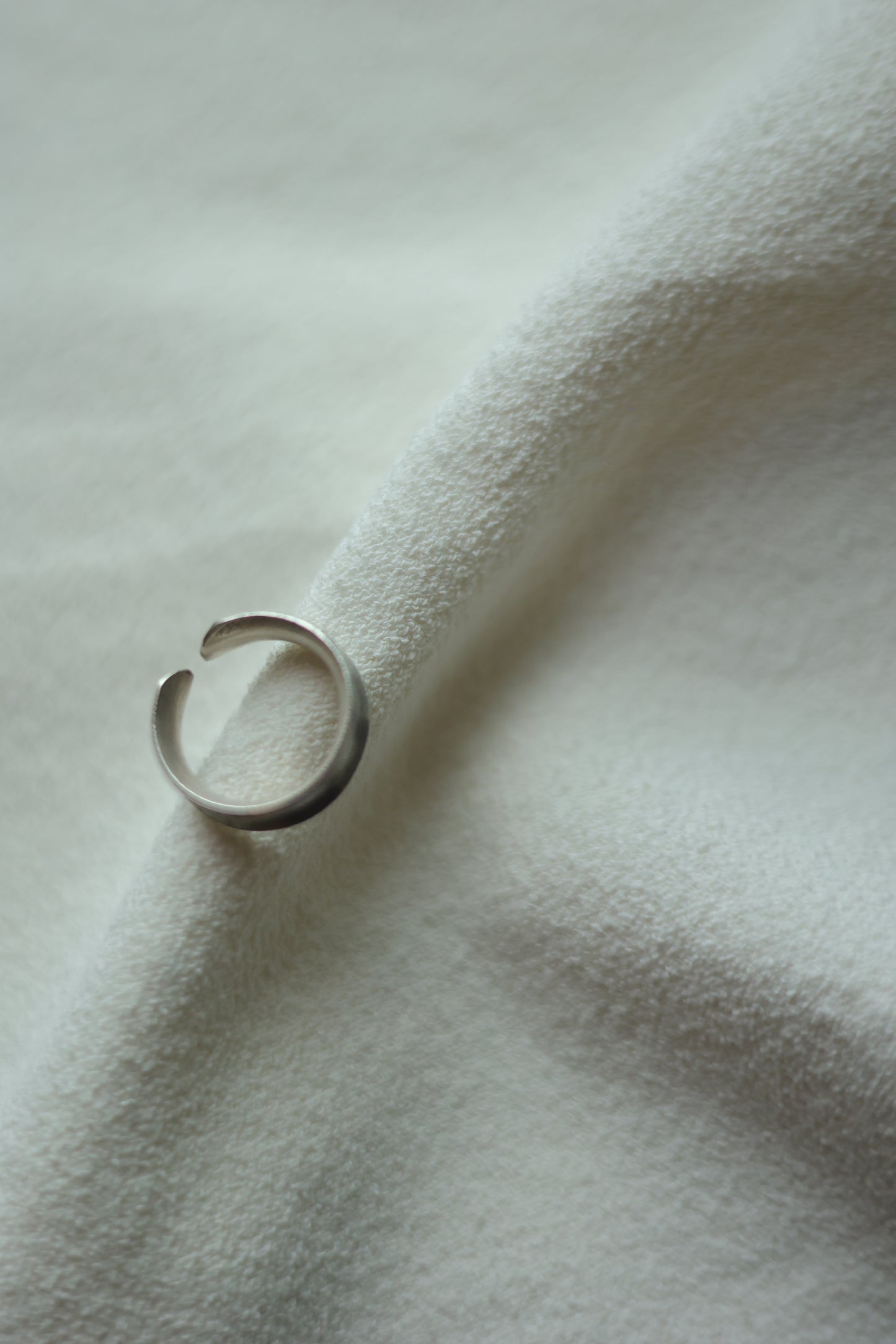 Minimalist Handmade Silver Ring