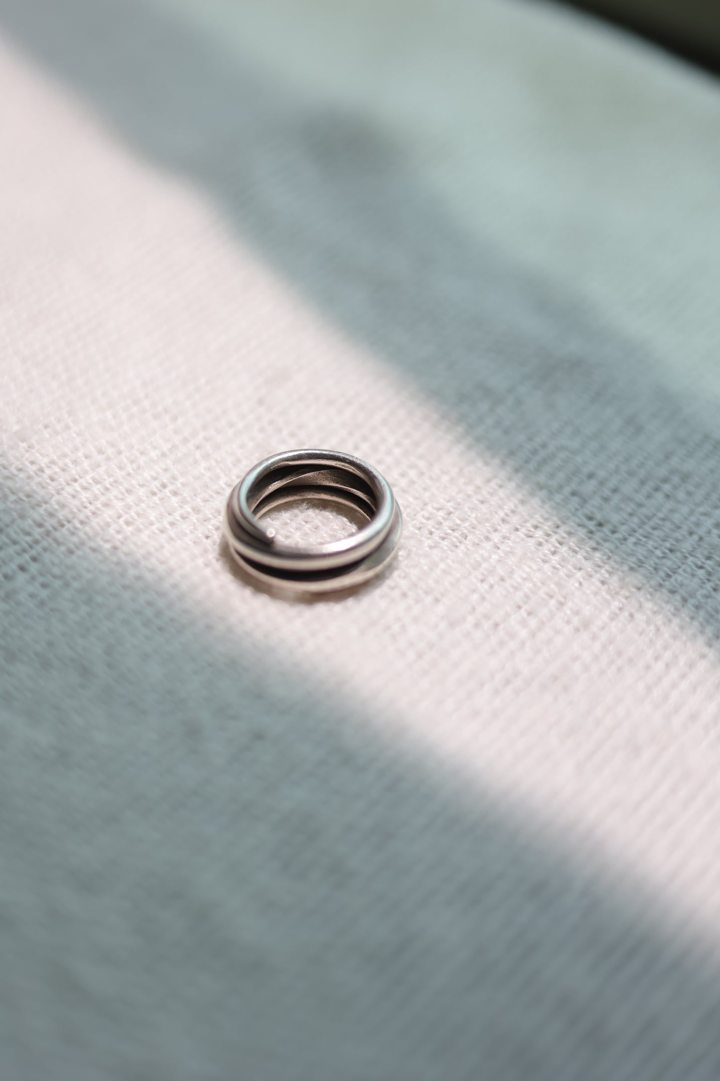 Handcrafted Silver Ring-The Loop