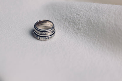 The Circles-Ring — stacked circular bands viewed from above